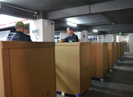 CCS1500 carbon cleaning machine shipping to France